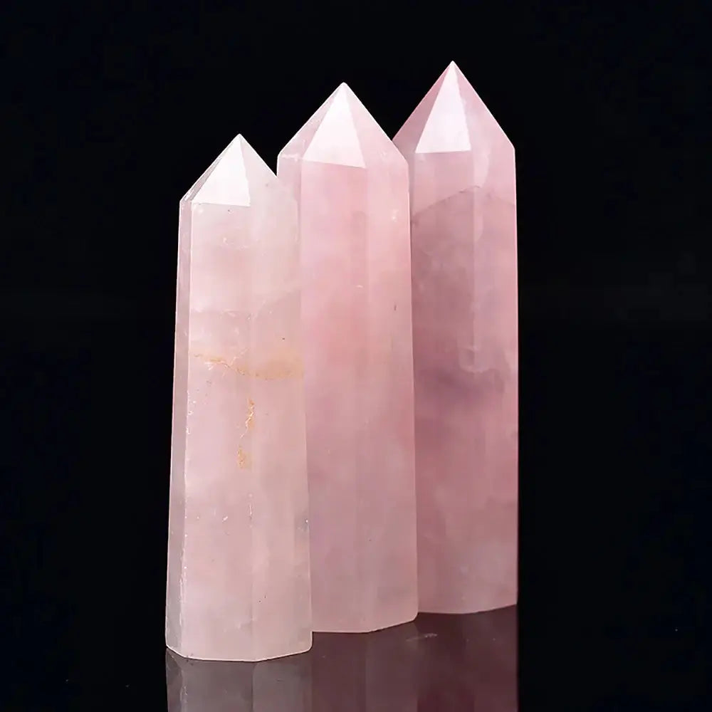Rose Quartz Crystal Obelisk GLR SHOPPING