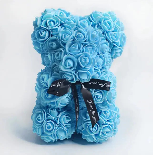 Rose Bear Teddy - Valentine's Day PE Foam Rose Bear GLR SHOPPING