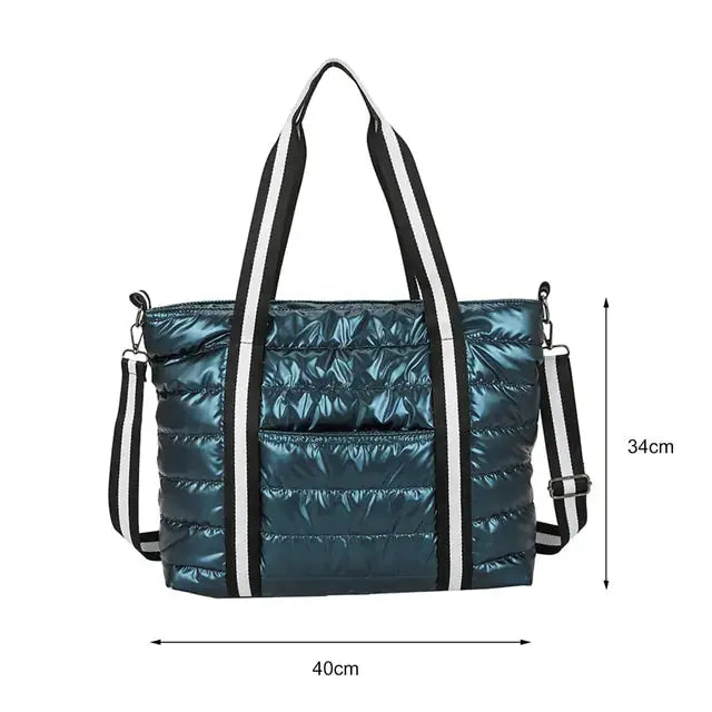 Fashion Large Tote Padded Handbags - GLR SHOPPING