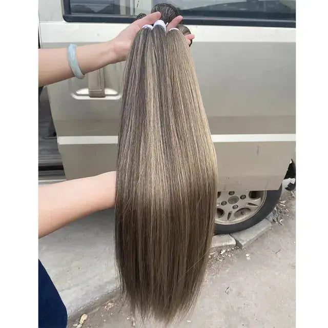 Straight Fake Fibers Hairs GLR SHOPPING