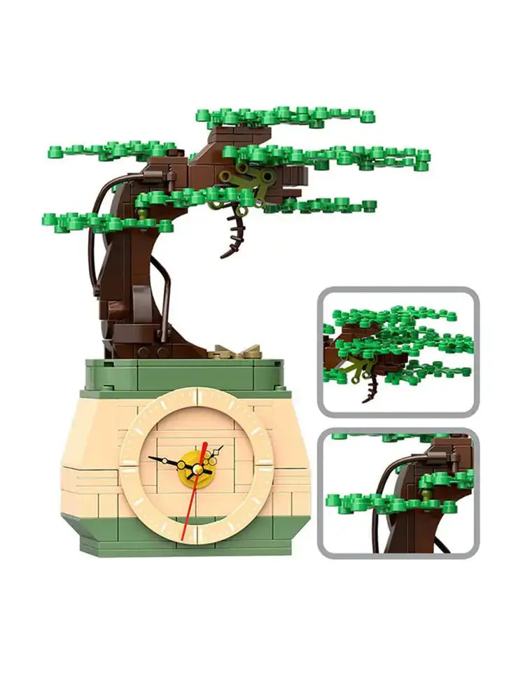 Bonsai Clock Building Blocks GLR SHOPPING