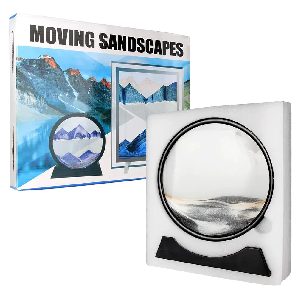 3D Hourglass Deep Sea Sandscape In Motion GLR SHOPPING