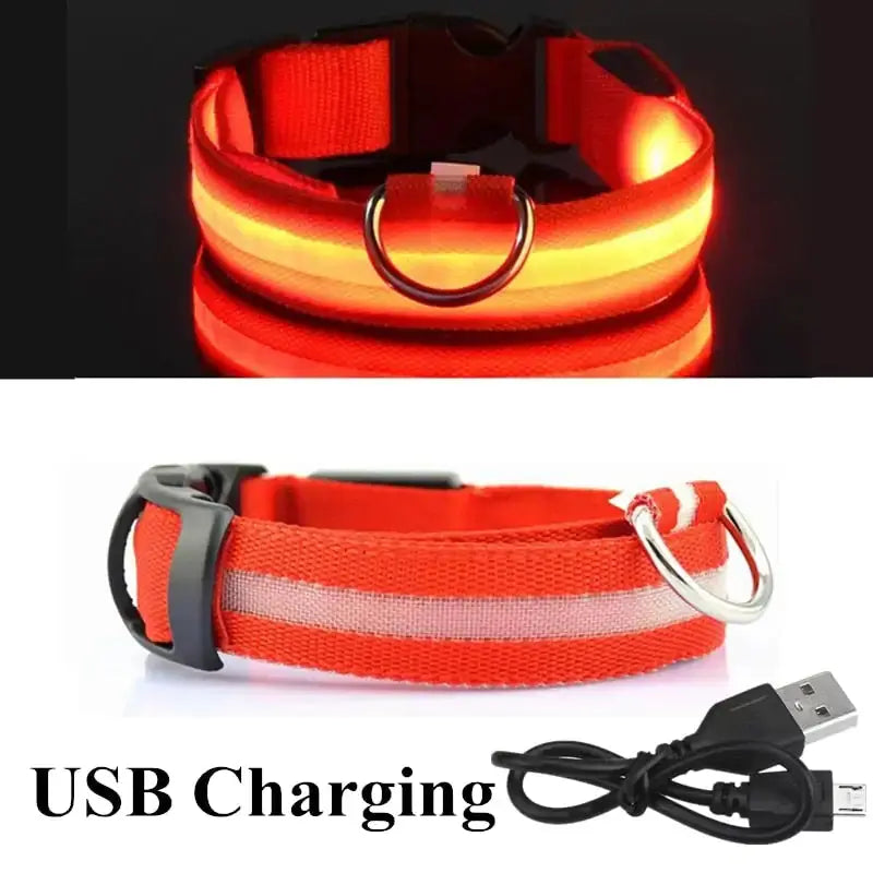 Adjustable LED Pet Collar GLR SHOPPING
