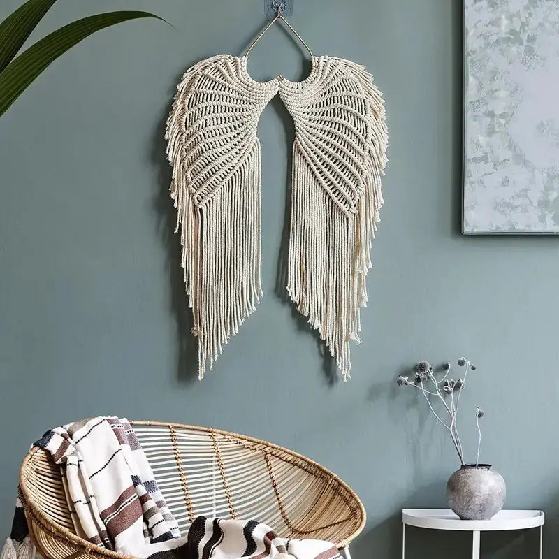 Angel Wings Woven Hanging Décor GLR SHOPPING