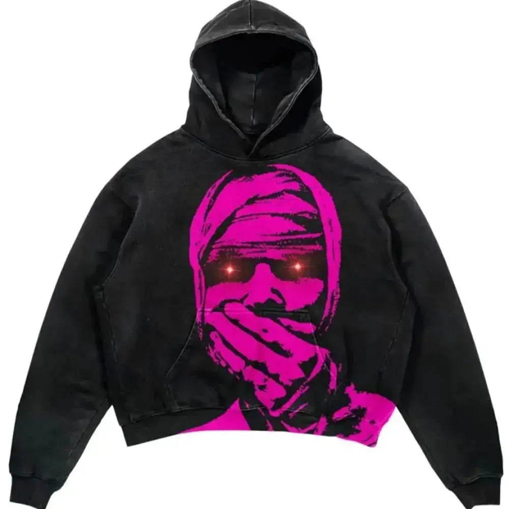 Punk Wind Ninja Printed Hoodies GLR SHOPPING