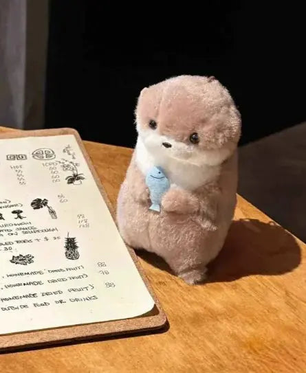 Cute Little Otter Stuffed Fish Doll GLR SHOPPING