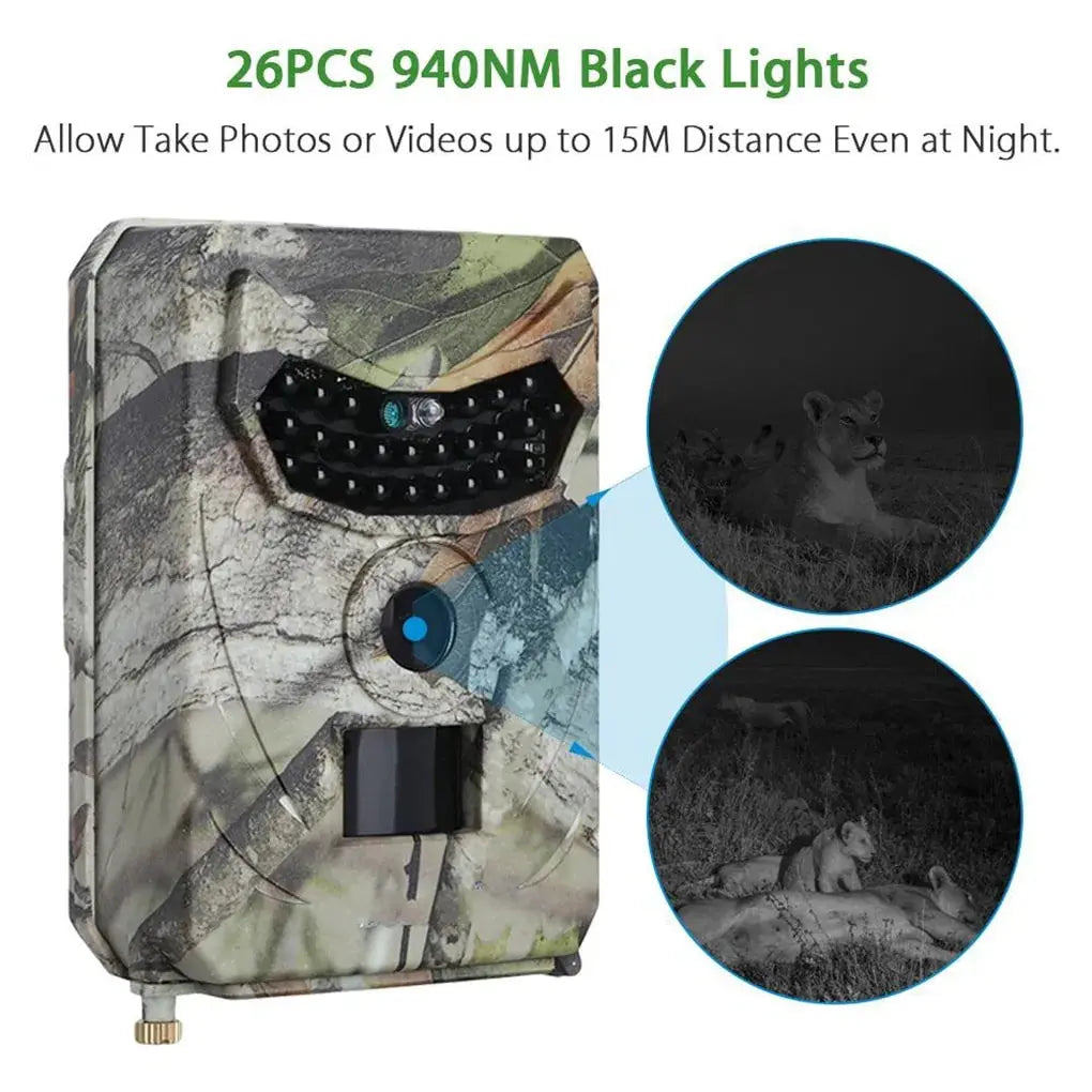 12MP 1080P Night Vision Trail Wildlife Camera GLR SHOPPING
