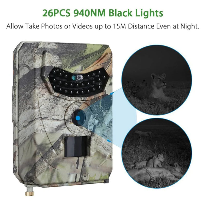 12MP 1080P Night Vision Trail Wildlife Camera