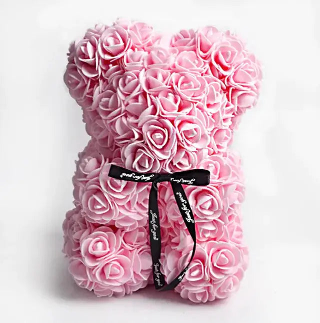 Rose Bear Teddy - Valentine's Day PE Foam Rose Bear GLR SHOPPING
