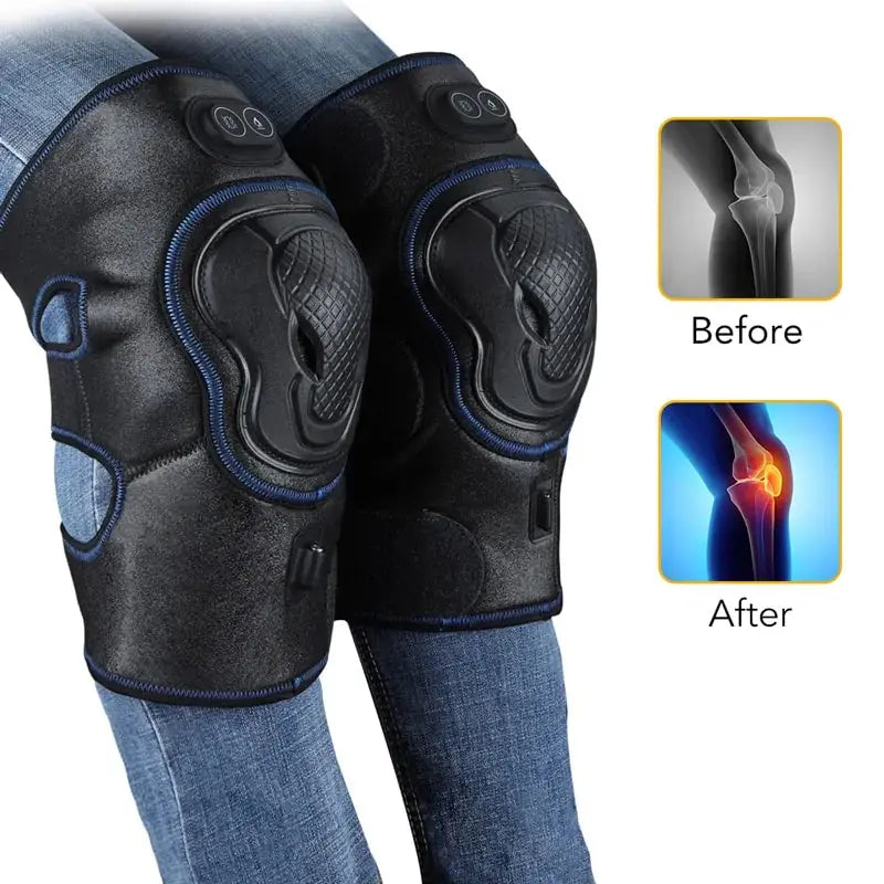 Knee Brace Support Wrap Massager Infrared Heating Hot Therapy GLR SHOPPING