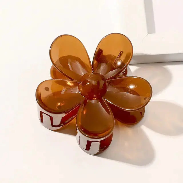 Geometric Flower Hair Clip Set GLR SHOPPING