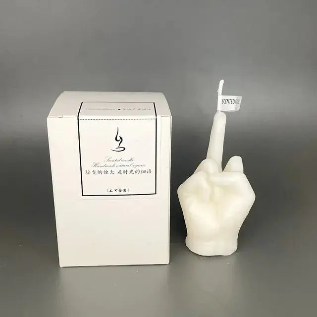 Middle Finger Shaped Scented Candles GLR SHOPPING