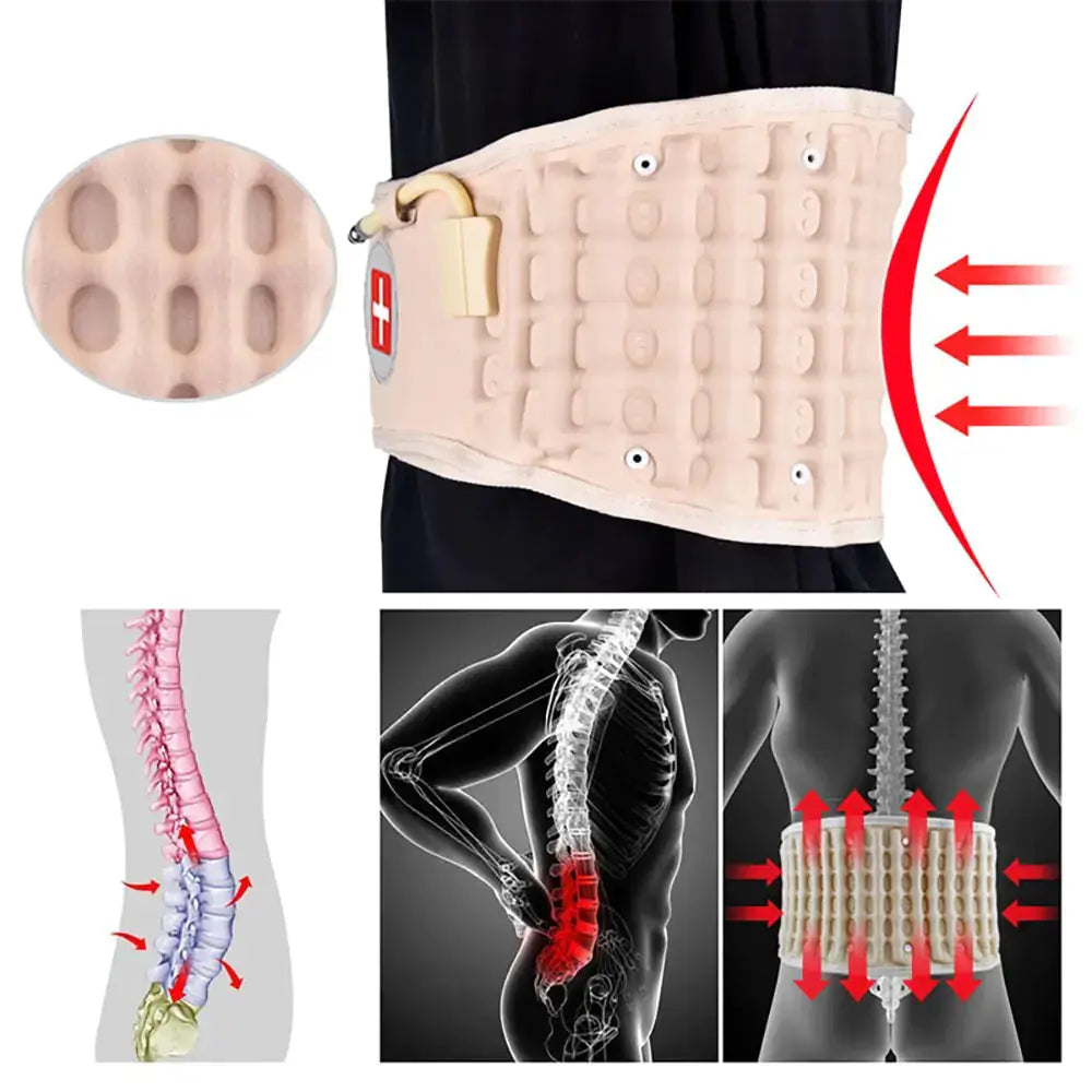 Back Decompression Belt Lumbar Support GLR SHOPPING