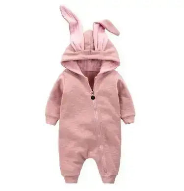 Rabbit Ear Hooded Baby Rompers GLR SHOPPING