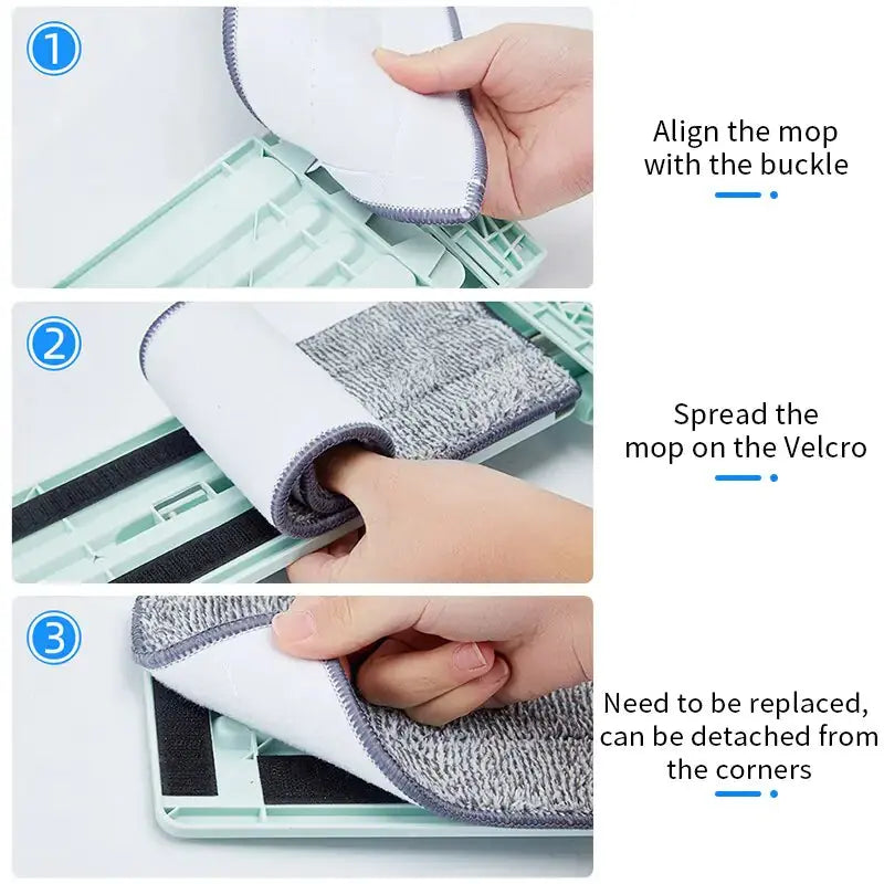 360 Hands-Free Microfiber Floor Mop GLR SHOPPING