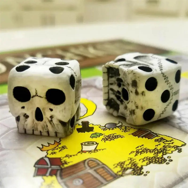 1Pcs 6-Sided Skull Dice GLR SHOPPING