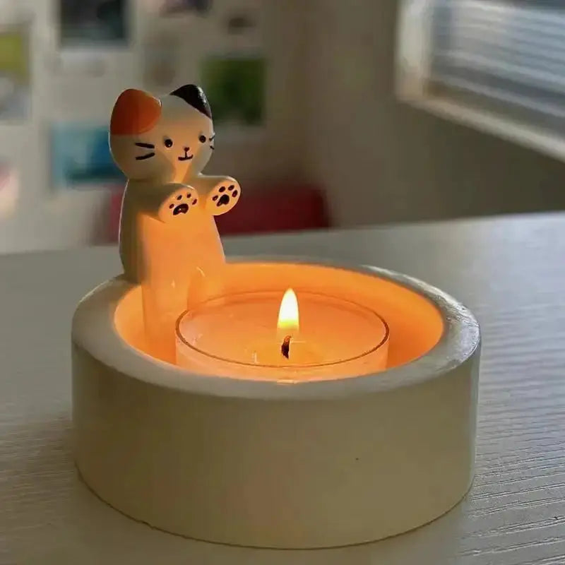 Kitten Paws Tea-light Candle Holder GLR SHOPPING
