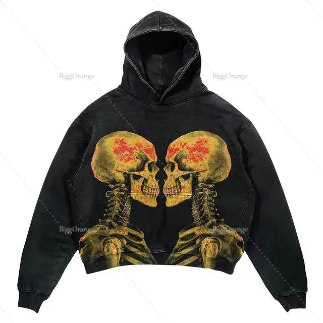 Punk Wind Ninja Printed Hoodies GLR SHOPPING