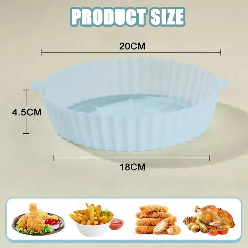 Silicone Air Fryer Baking Tray GLR SHOPPING