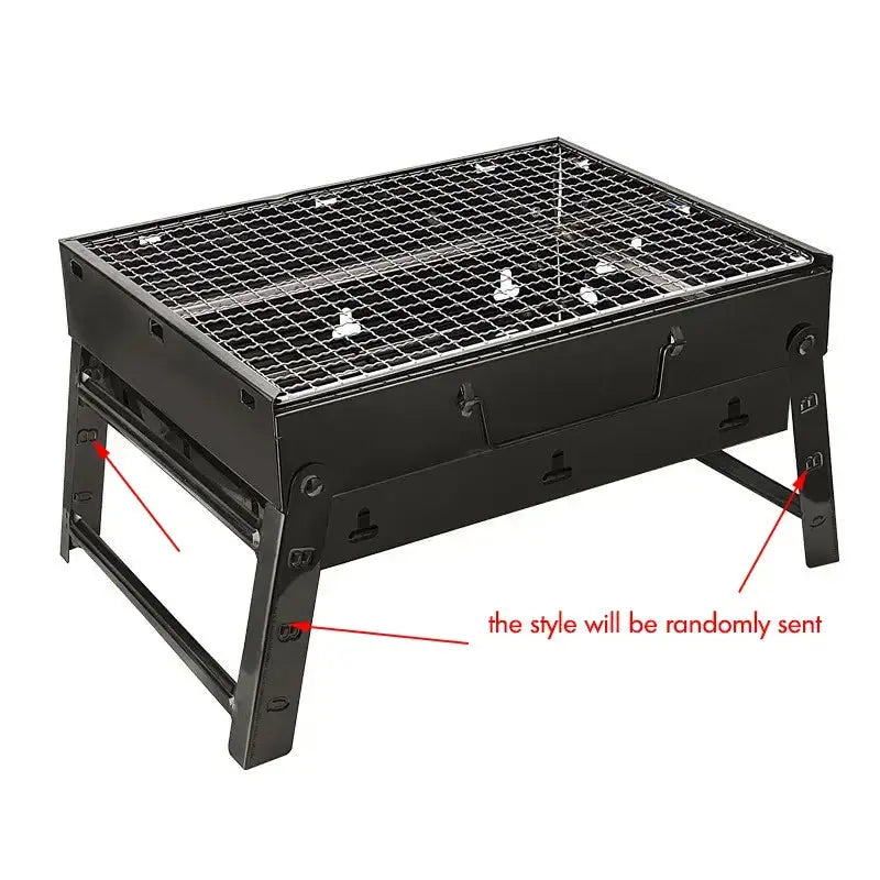 Folding Portable Barbecue Charcoal Grill GLR SHOPPING