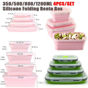 Silicone Rectangle Lunch Box Set GLR SHOPPING