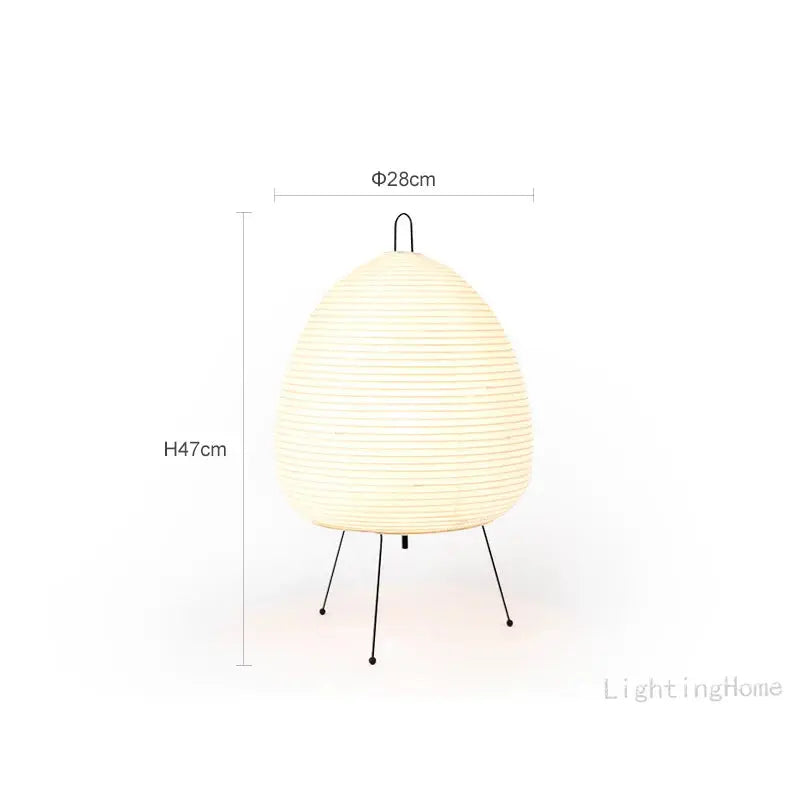 Japanese Akari Wabi-Sabi Table Lamp GLR SHOPPING