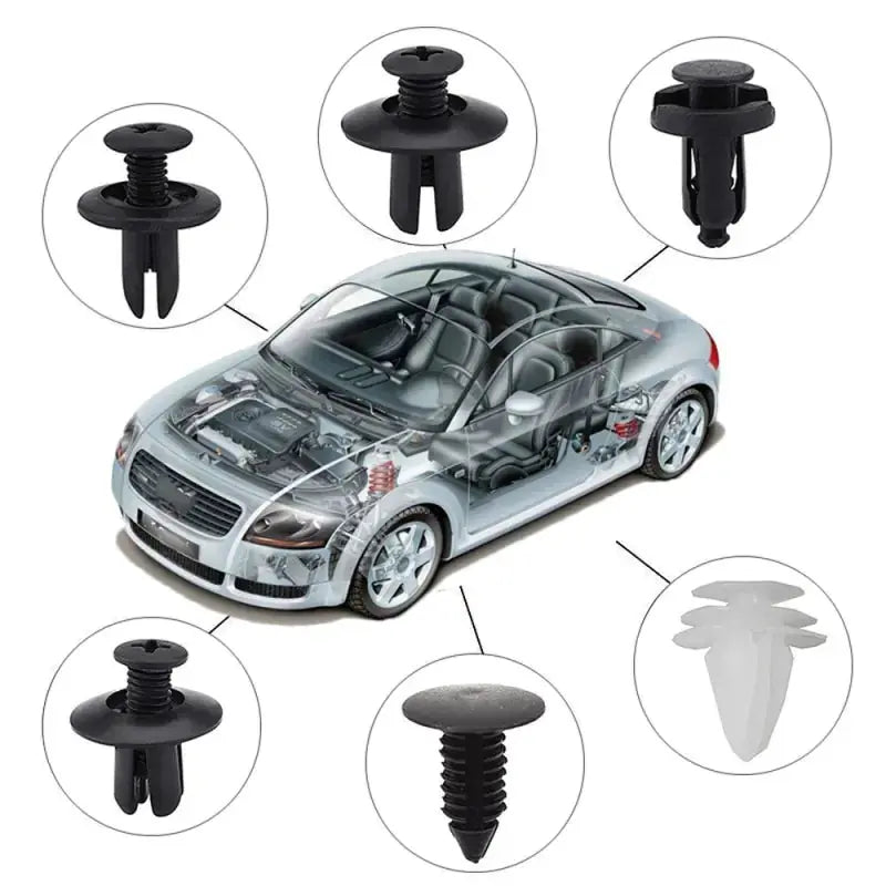 Car Fastener Clip Mixed Pack GLR SHOPPING