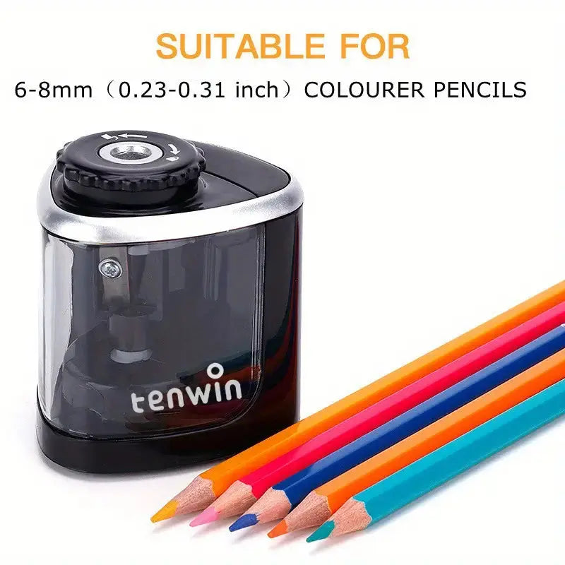 Portable Electric Pencil Sharpener GLR SHOPPING