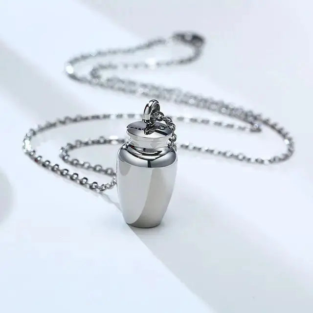 Openable Earthen Jar Columbarium Shape Pendant GLR SHOPPING