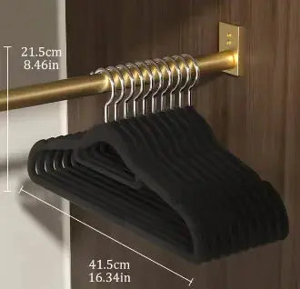 10/20Pcs Velvet Hanger GLR SHOPPING