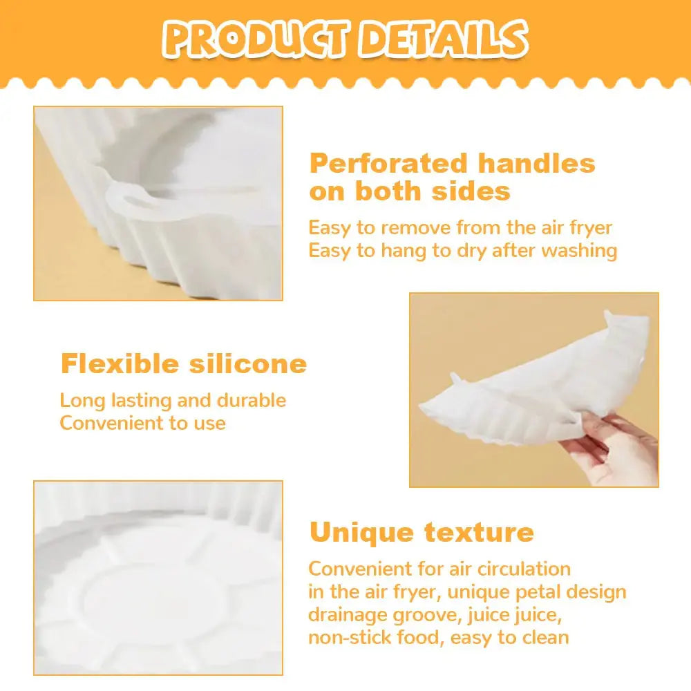 Silicone Air Fryer Baking Tray GLR SHOPPING