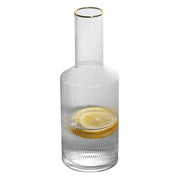1922 Ripple Carafe with Gold Rim GLR SHOPPING