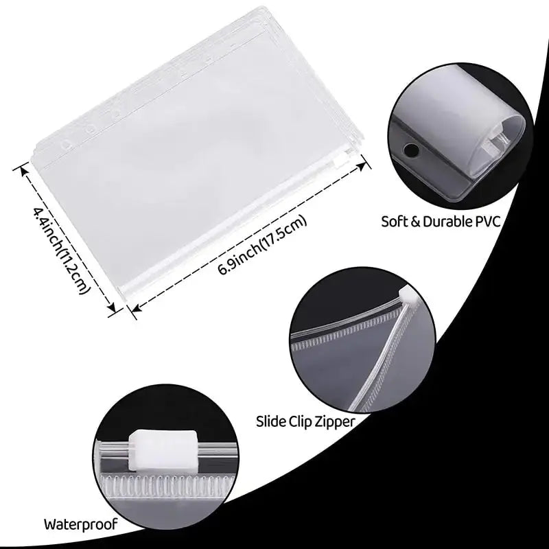 A6 Leather Budget Binder GLR SHOPPING