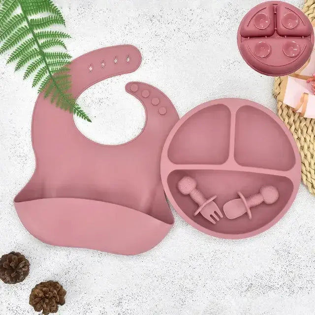 Baby Silicone Plate Set GLR SHOPPING