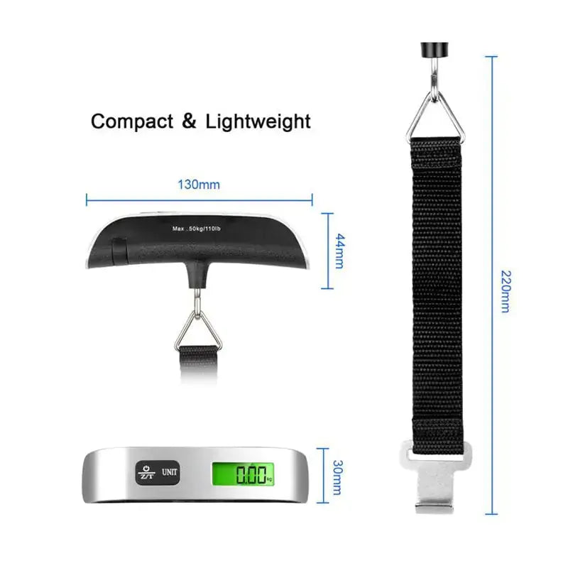Portable Handheld Luggage Scale GLR SHOPPING