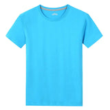 Plain Colored Short Sleeve Tees