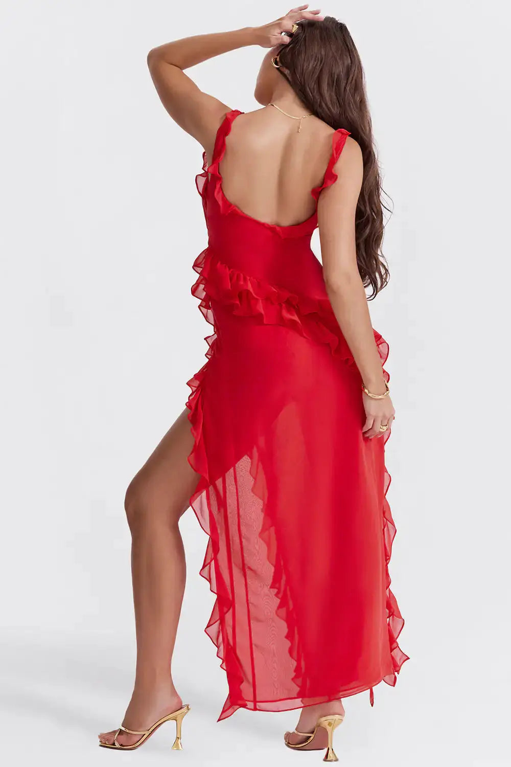 Osveci Ruffle Dress GLR SHOPPING