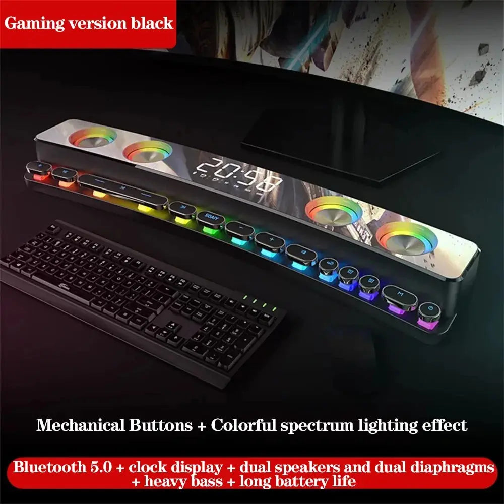 LED bluetooth sound box Speaker Wireless Game Speaker GLR SHOPPING