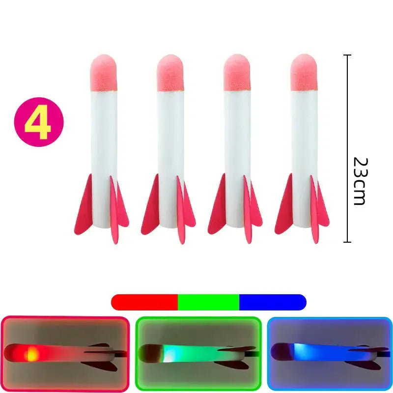 Children Outdoor Air Rocket Foot Launcher GLR SHOPPING