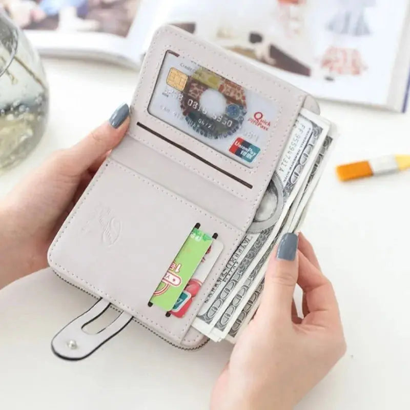 Women Wallets Card Bag With Coin Purse Pockets Credit Holders GLR SHOPPING