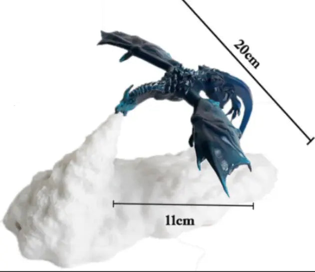 3D Printed LED Dragon Lamp GLR SHOPPING