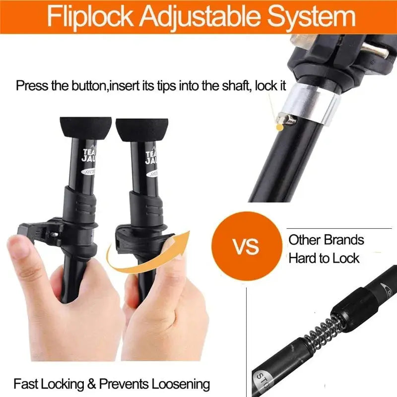Aluminum Hiking Sticks GLR SHOPPING
