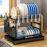 Compact Chef's 2-Tier Dish Organizer
