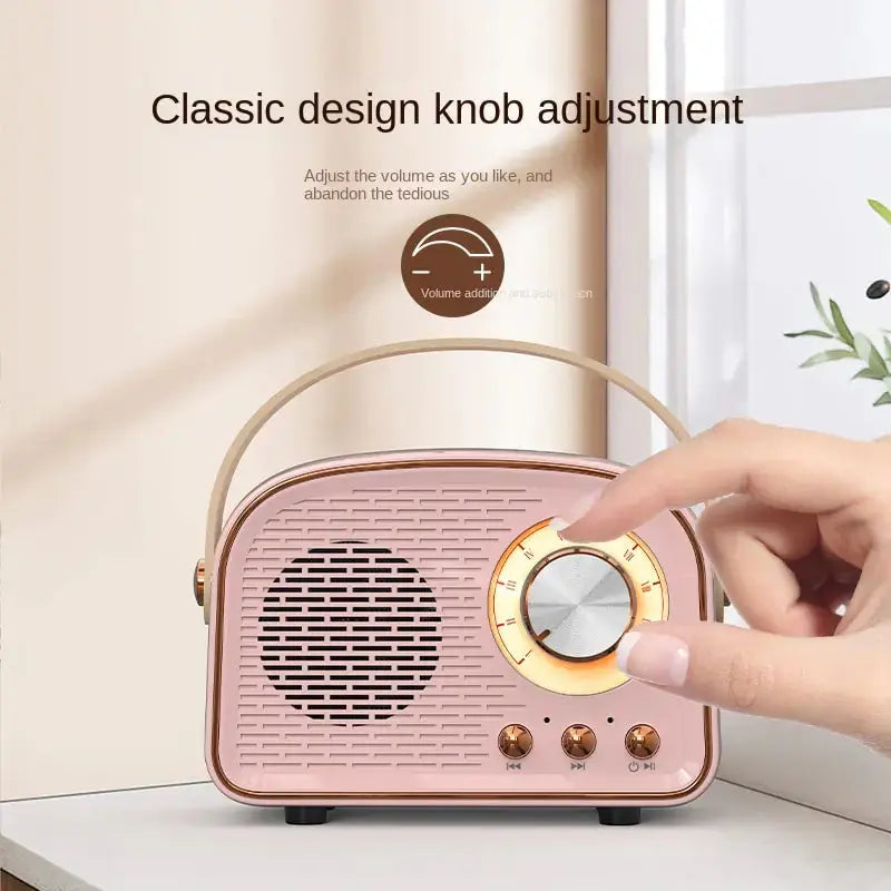 Retro Mini Bluetooth Speaker GLR SHOPPING
