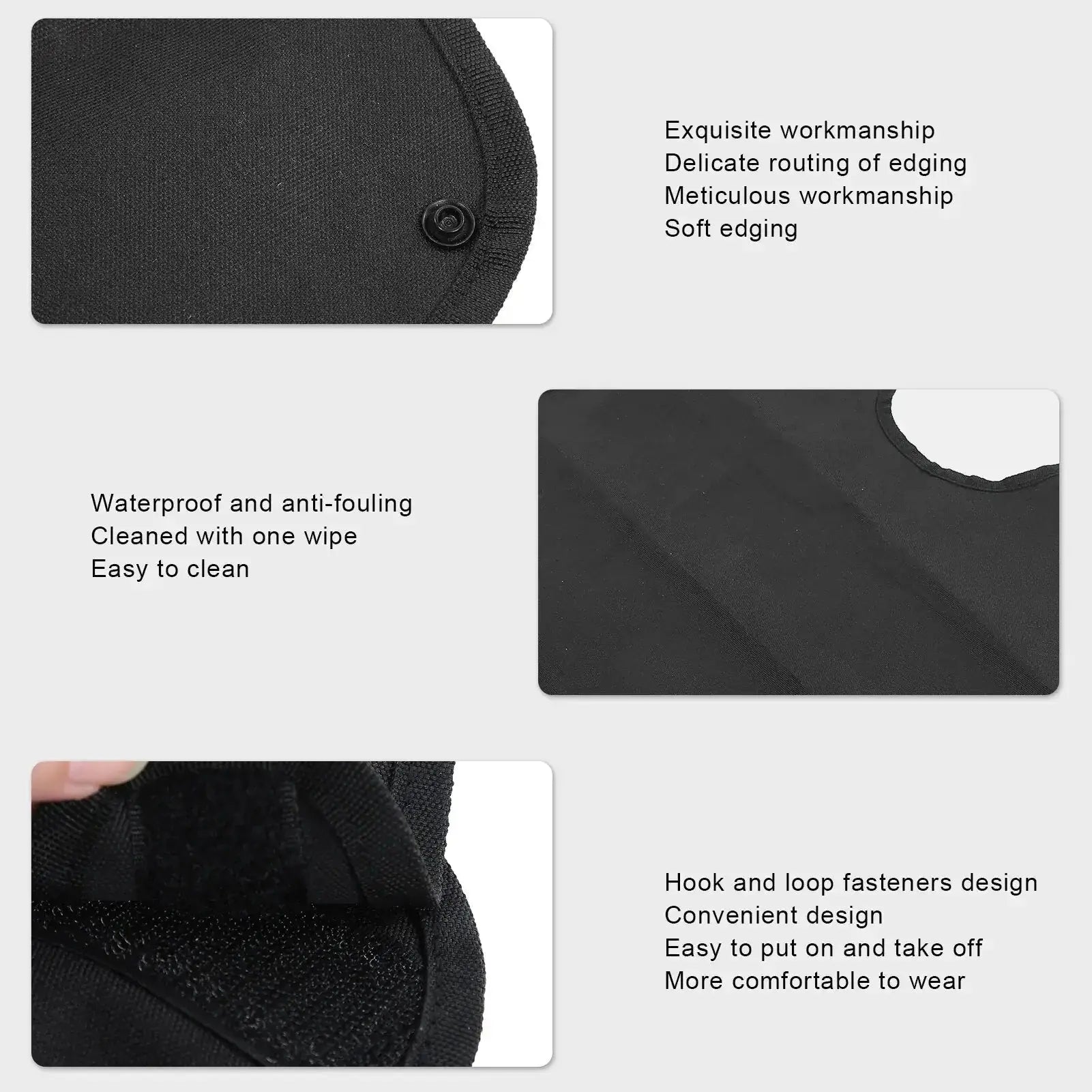 Adult Bibs Waterproof Soft Apron GLR SHOPPING