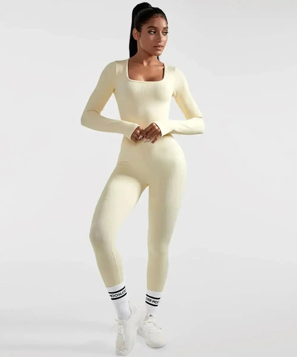 Long Sleeve Jumpsuit GLR SHOPPING
