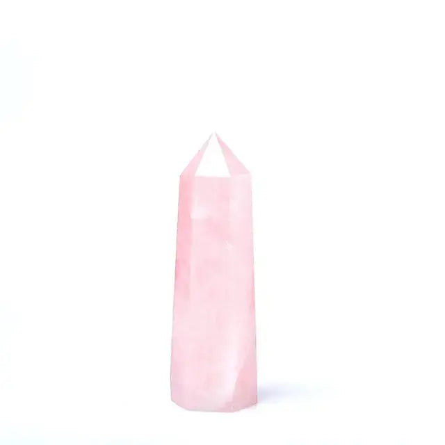 Rose Quartz Crystal Obelisk GLR SHOPPING