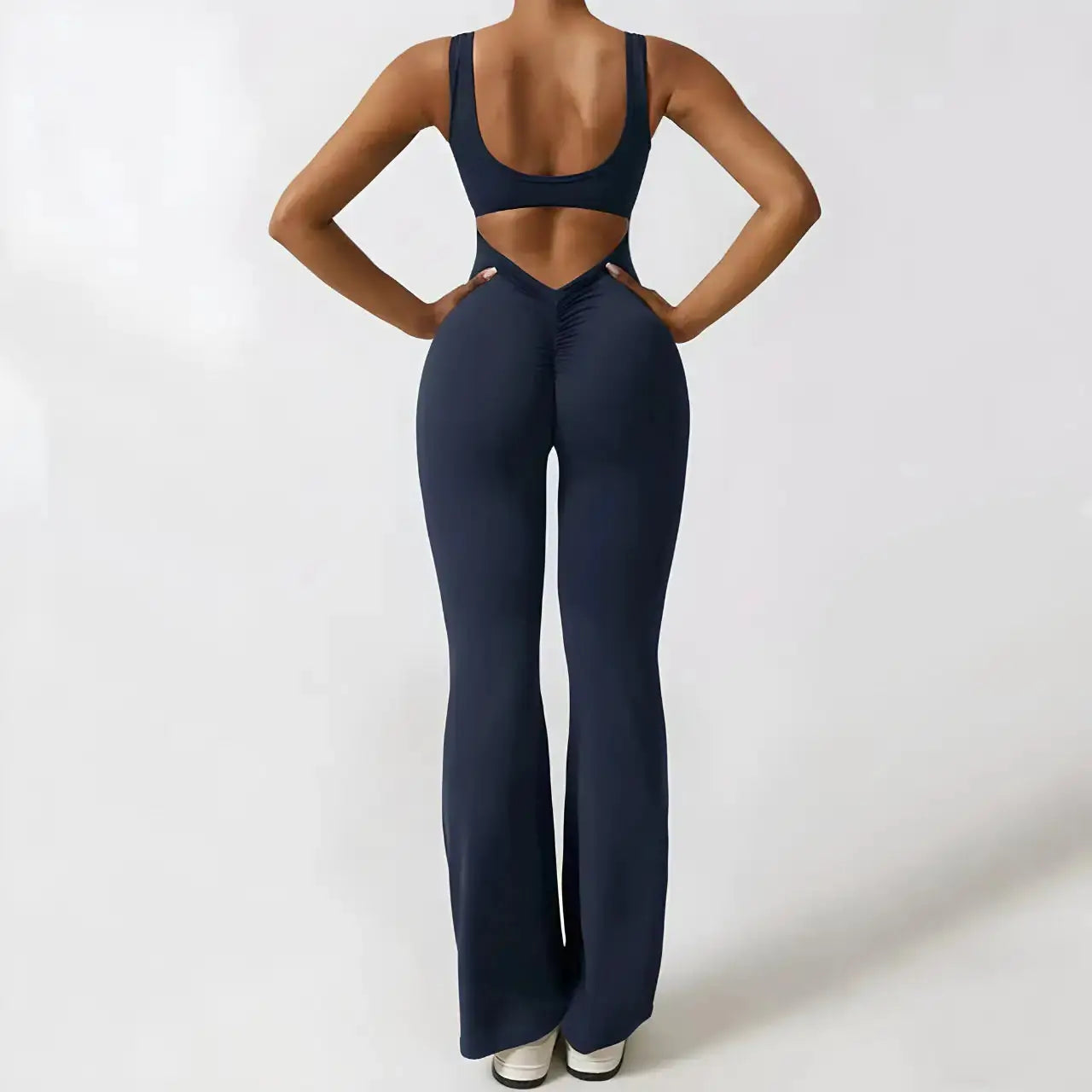 McLens- Flared Jumpsuit - GLR SHOPPING