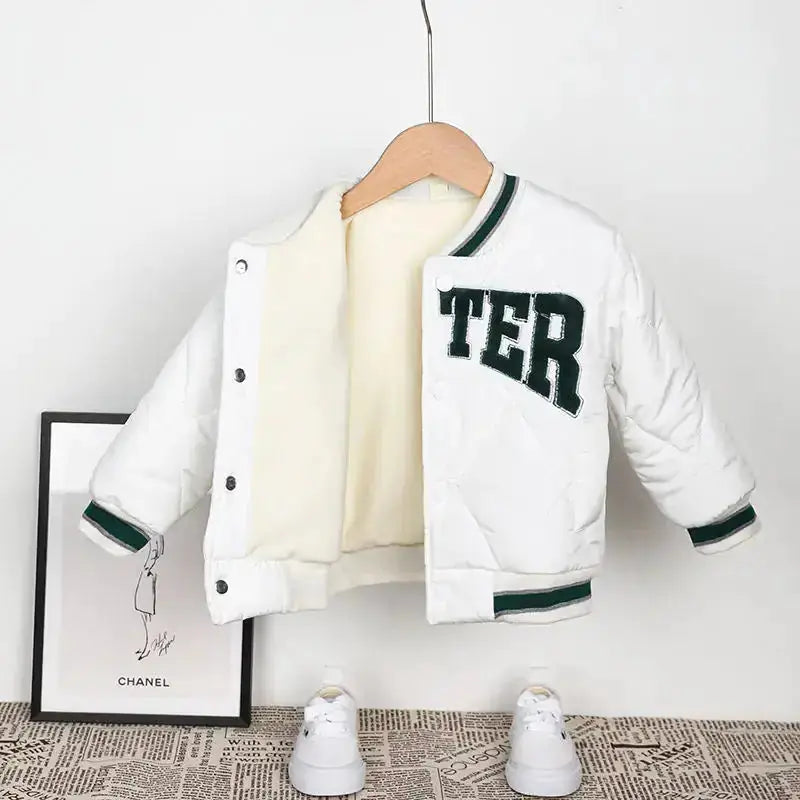 Kinder Baseball "BETTER" Bomber Jacket GLR SHOPPING