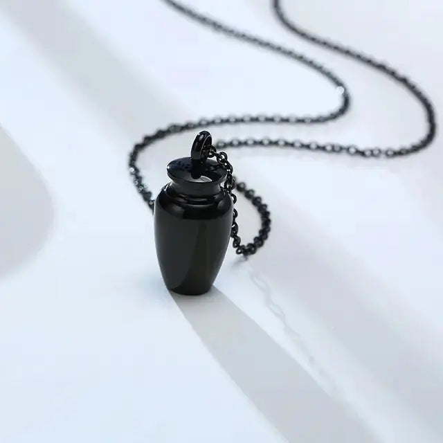 Openable Earthen Jar Columbarium Shape Pendant GLR SHOPPING